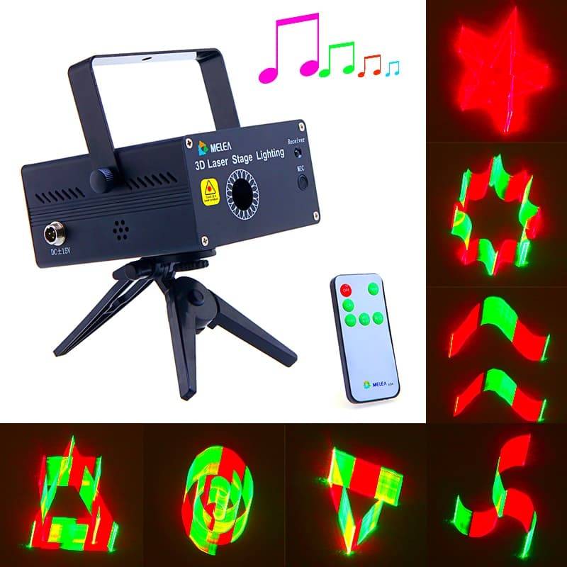 Лазерный проектор для дискотек, вечеринок, детских праздников